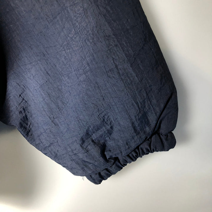 90'S Reebok Men's Size L Vintage Padded Puffer Jacket Nylon navy blue type Vintage Second Hand