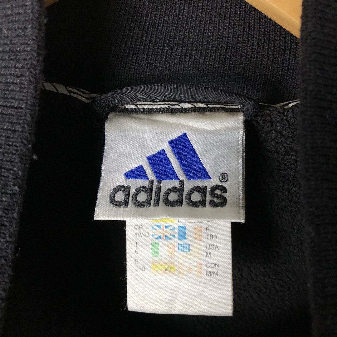 2000'S Nike pullover half-zip puffer jacket, men's size M polyamide black type Vintage Second Hand