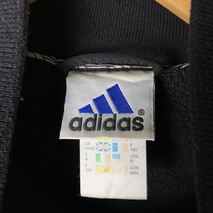 2000'S Nike pullover half-zip puffer jacket, men's size M polyamide black type Vintage Second Hand