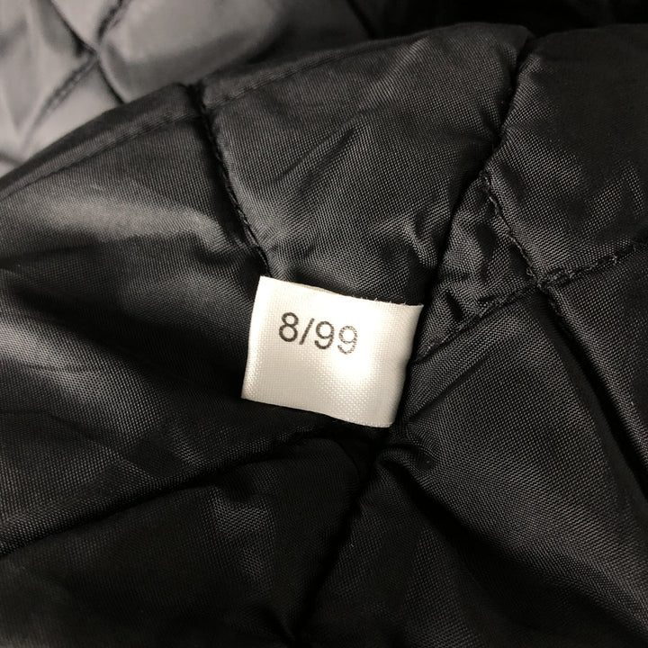 90'S Adidas Padded Parka Puffer Jacket Men's Size L Vintage Nylon black type Vintage Second Hand