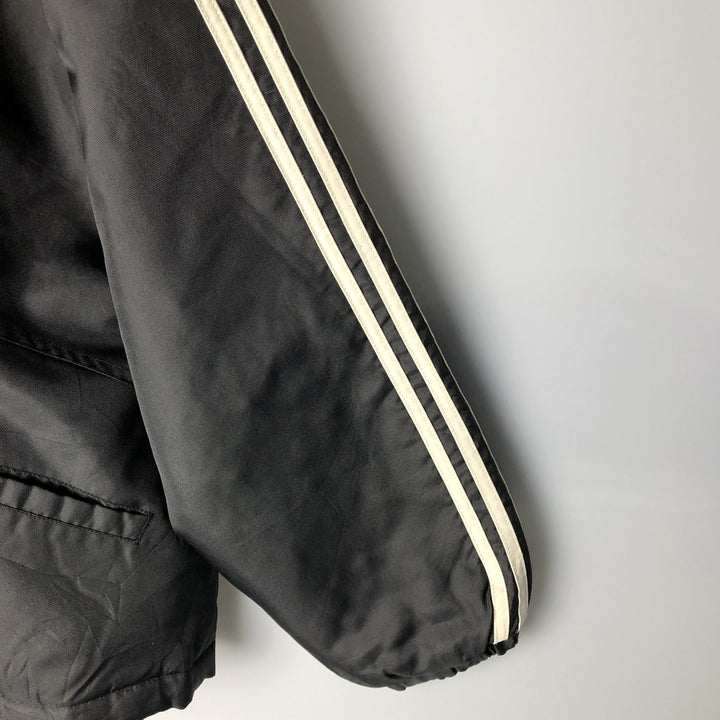 90'S Adidas Padded Parka Puffer Jacket Men's Size L Vintage Nylon black type Vintage Second Hand