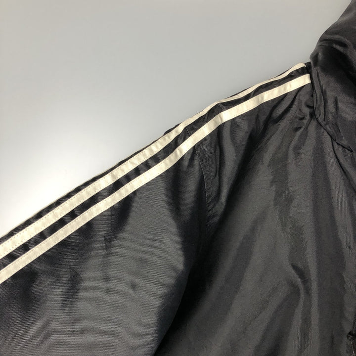 90'S Adidas Padded Parka Puffer Jacket Men's Size L Vintage Nylon black type Vintage Second Hand