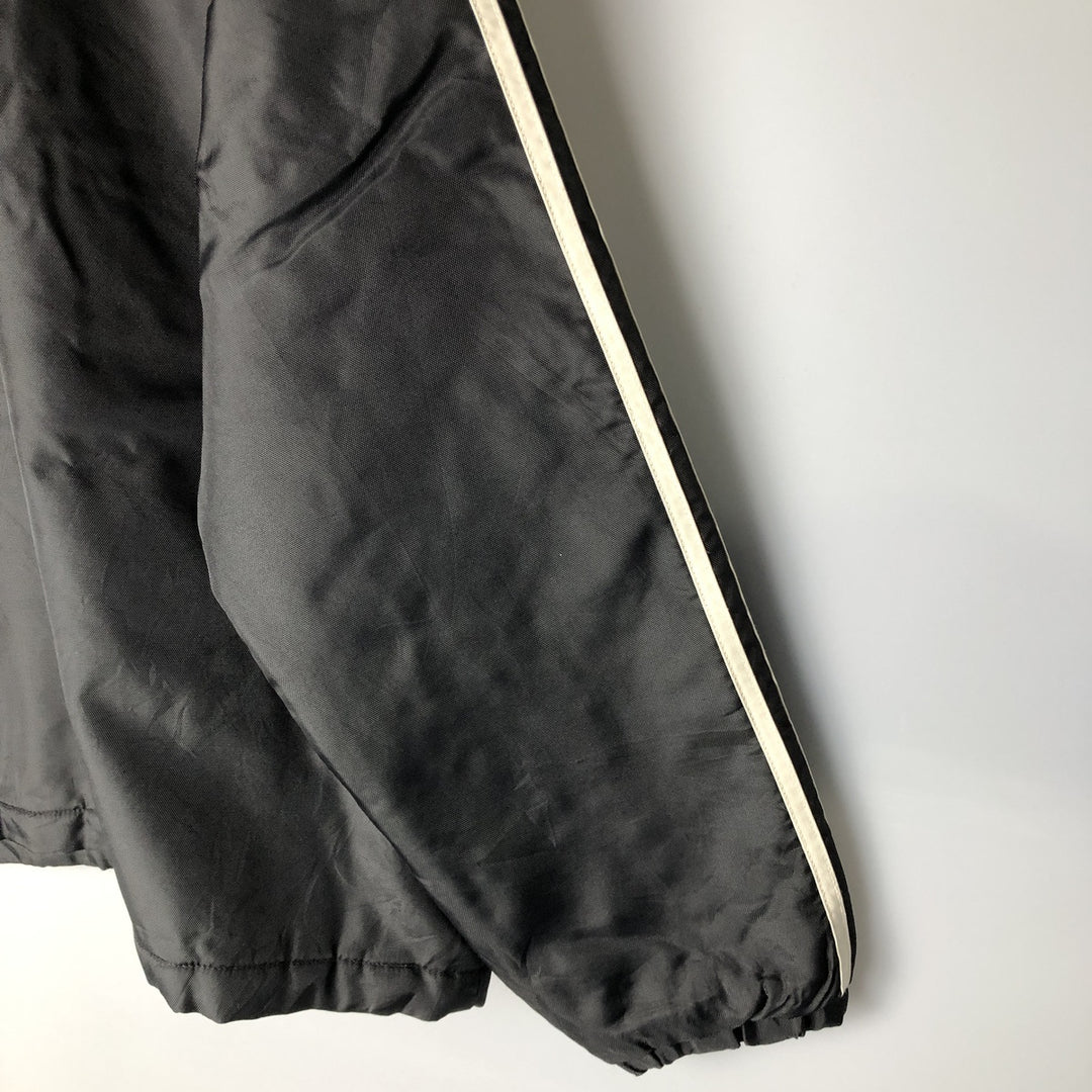 90'S Adidas Padded Parka Puffer Jacket Men's Size L Vintage Nylon black type Vintage Second Hand