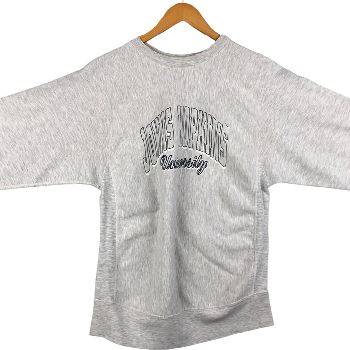 Vintage 90'S MV SPORT PRO-CUT college sweatshirt, size L, men's cotton gray type Vintage Second Hand