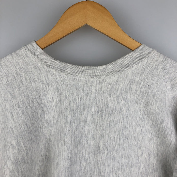 Vintage 90'S MV SPORT PRO-CUT college sweatshirt, size L, men's cotton gray type Vintage Second Hand