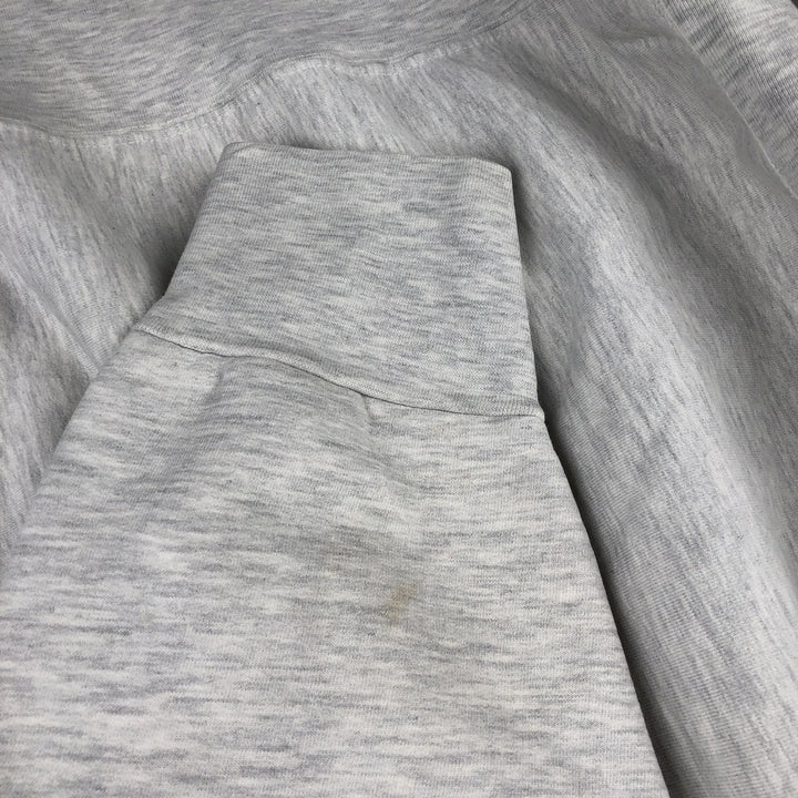 Vintage 90'S MV SPORT PRO-CUT college sweatshirt, size L, men's cotton gray type Vintage Second Hand