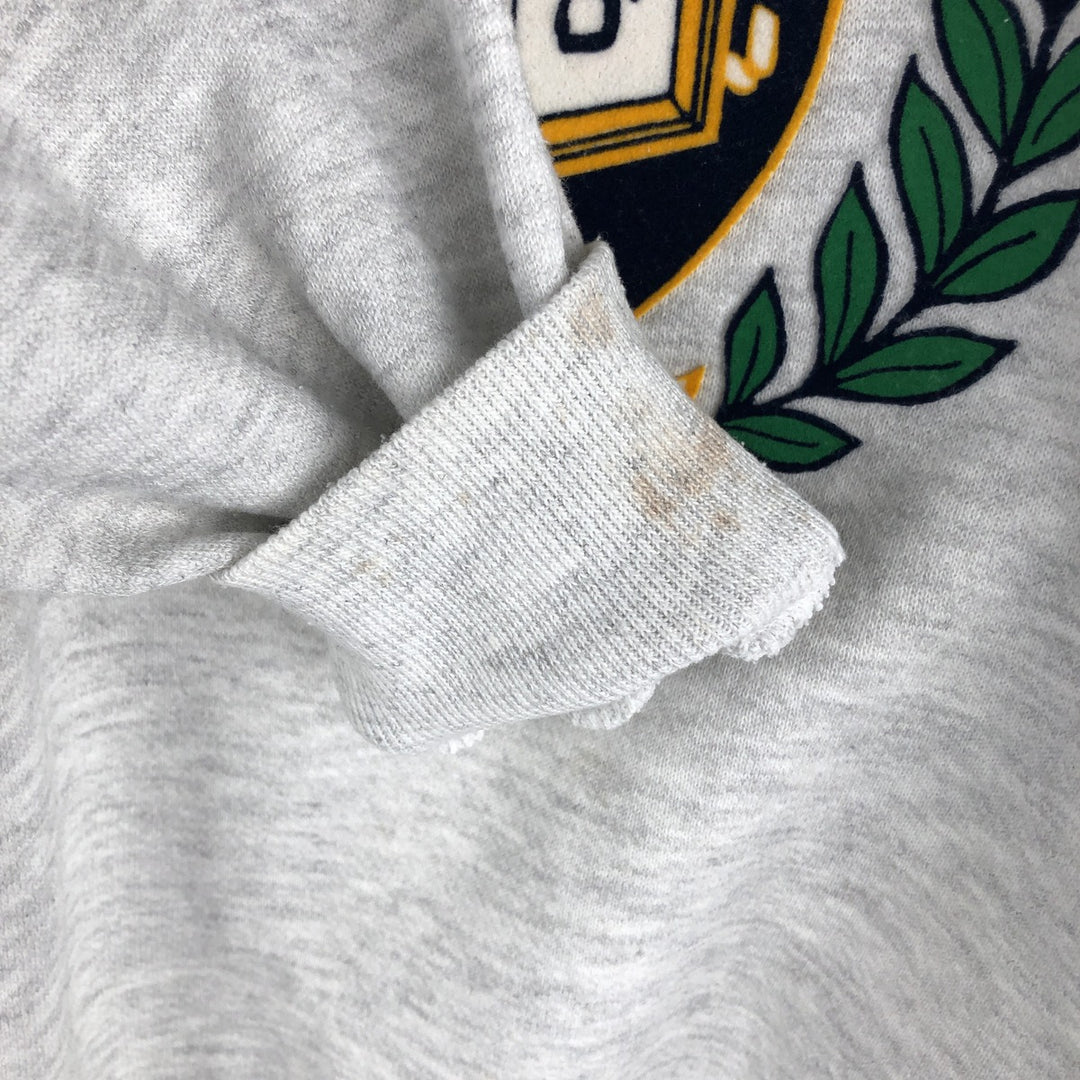 Vintage 90'S JanSport YALE University college sweatshirt, made in the USA, size M, men's cotton gray type Vintage Second Hand