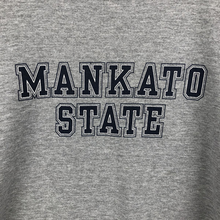 90'S Jansport College Sweatshirt, Made in USA, Men's XL, Vintage cotton gray type Vintage Second Hand