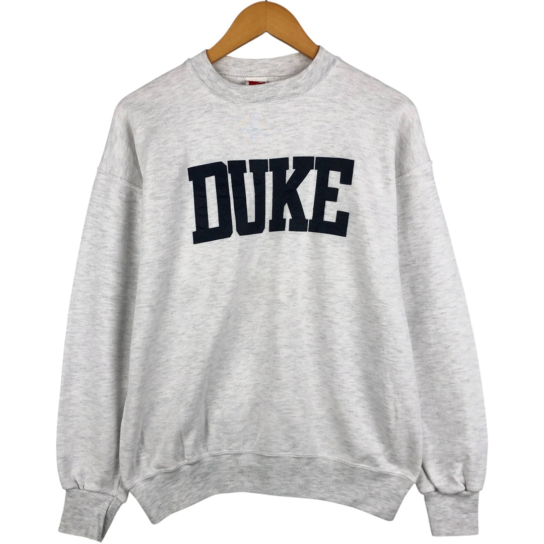 Vintage 90'S Rugged Sweats college sweatshirt, made in the USA, size L, men's cotton gray type Vintage Second Hand