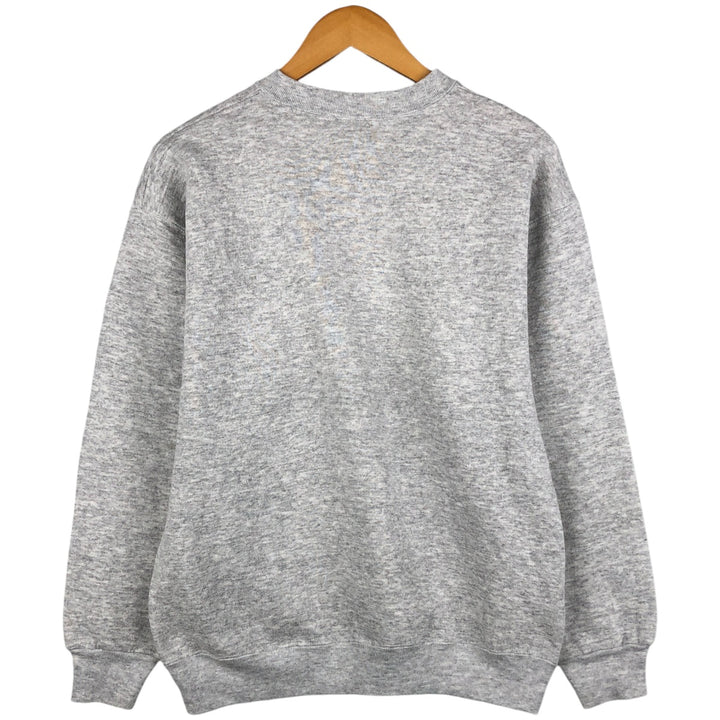 Vintage 1980'S ARTEX triple print college sweatshirt, made in the USA, men's size L cotton gray type Vintage Second Hand