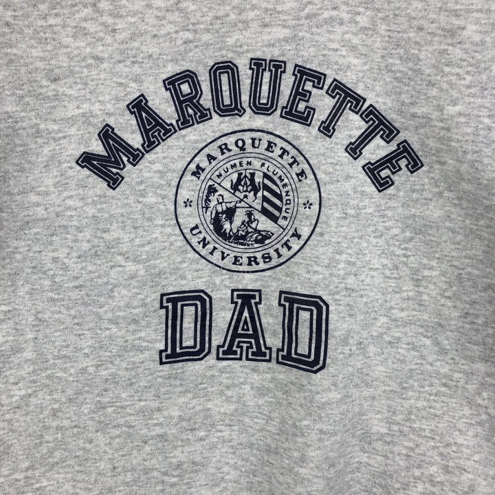 Vintage 1980'S ARTEX triple print college sweatshirt, made in the USA, men's size L cotton gray type Vintage Second Hand