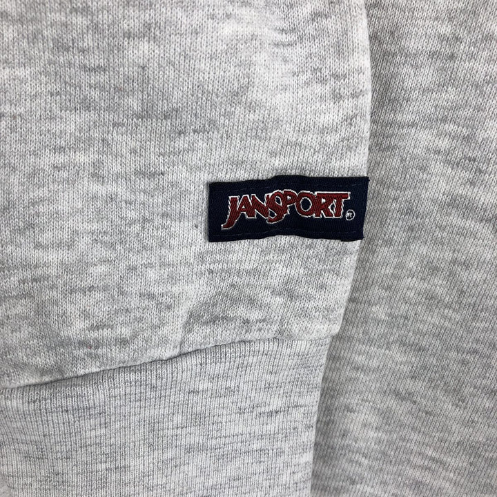 Vintage 90'S JanSport Michigan State University college sweatshirt, made in the USA, size L, men's cotton gray type Vintage Second Hand