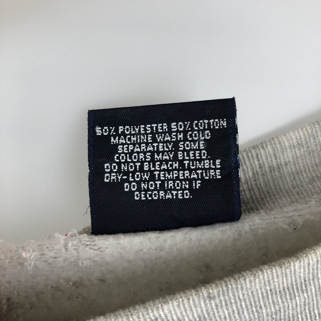 Vintage 90'S Jansport college character sweatshirt, made in the USA, size M, men's cotton gray type Vintage Second Hand