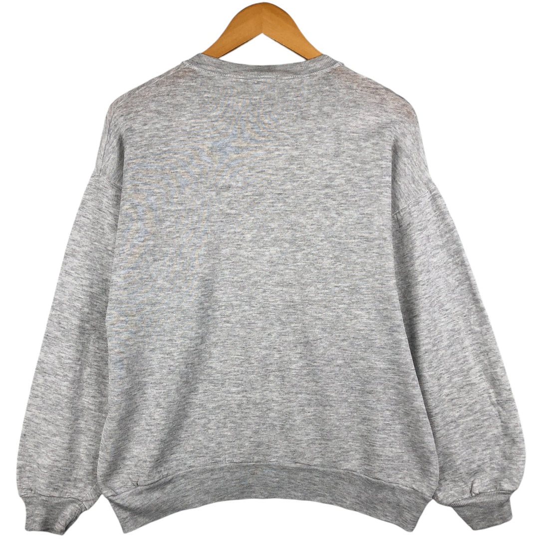 Vintage 90'S Jerzees college sweatshirt, made in the USA, size L, men's cotton gray type Vintage Second Hand