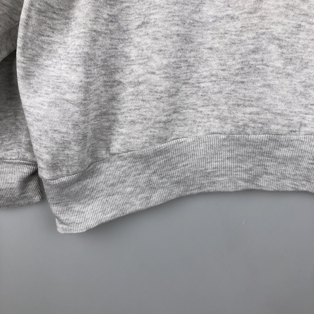 Vintage 90'S Jerzees college sweatshirt, made in the USA, size L, men's cotton gray type Vintage Second Hand