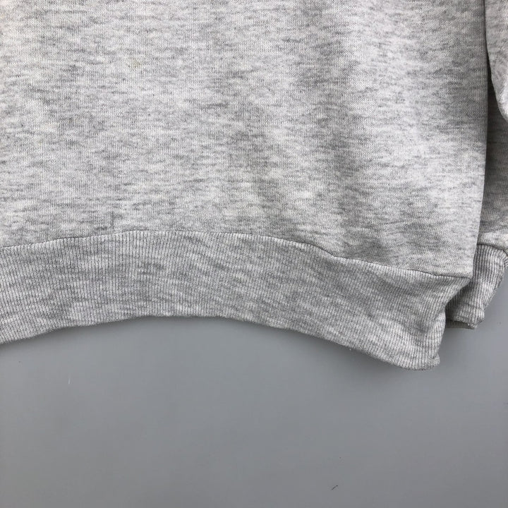 Vintage 90'S Jerzees college sweatshirt, made in the USA, size L, men's cotton gray type Vintage Second Hand