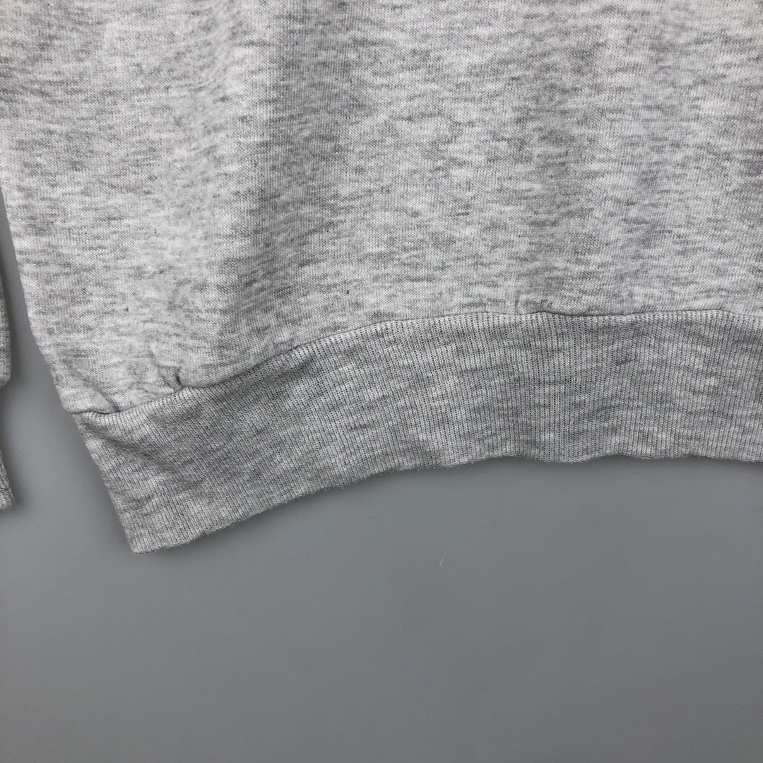 Vintage 90'S Jerzees college sweatshirt, made in the USA, size L, men's cotton gray type Vintage Second Hand