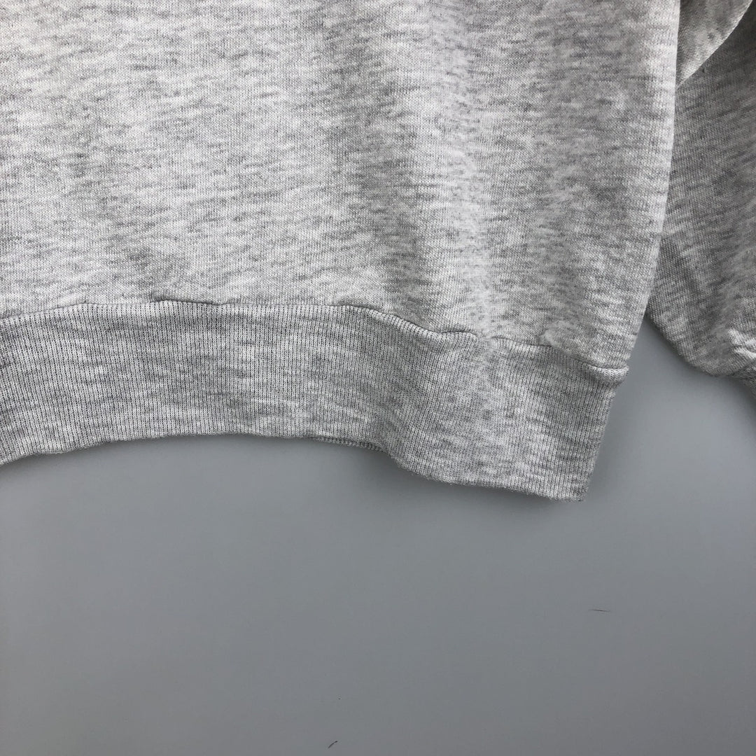 Vintage 90'S Jerzees college sweatshirt, made in the USA, size L, men's cotton gray type Vintage Second Hand
