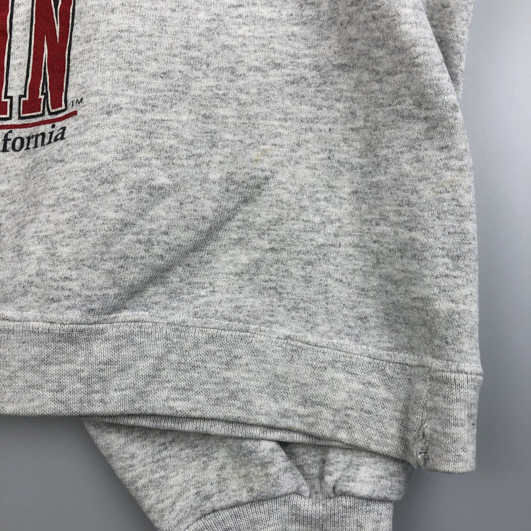 1990'S GALT SAND University of Wisconsin 1994 Rose Bowl College Sweatshirt, Made in USA, Men's Size L cotton gray type Vintage Second Hand