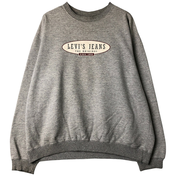 Vintage Levi's logo sweatshirt, made in Canada, size M, men's cotton gray type Vintage Second Hand