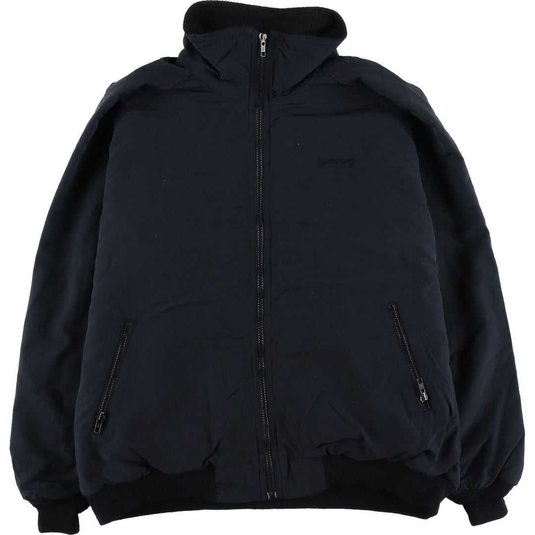 Vintage 80s-90'S Lands' End The Square nylon jacket, men's size XL unclear black type Vintage Second Hand