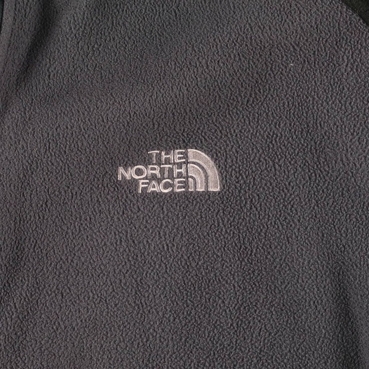 The North Face Men's XXL Fleece Jacket polyester Charcoal Vintage Second Hand