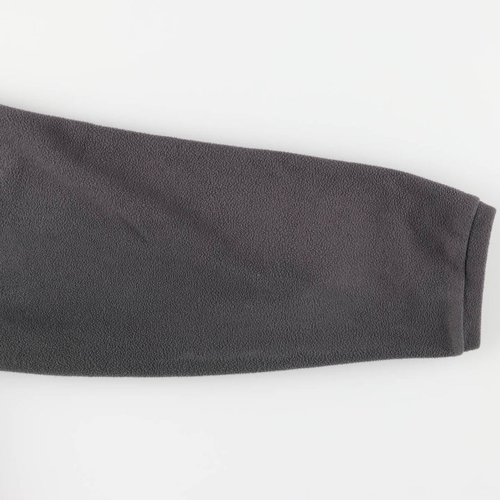 The North Face Men's XXL Fleece Jacket polyester Charcoal Vintage Second Hand