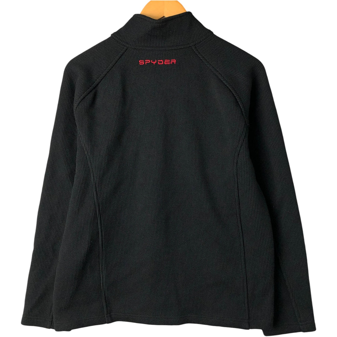 SPYDER Fleece Jacket, Men's Size L polyester black type Vintage Second Hand