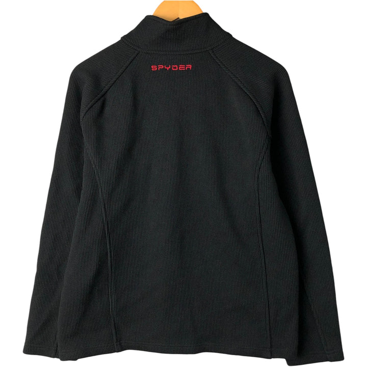 SPYDER Fleece Jacket, Men's Size L polyester black type Vintage Second Hand