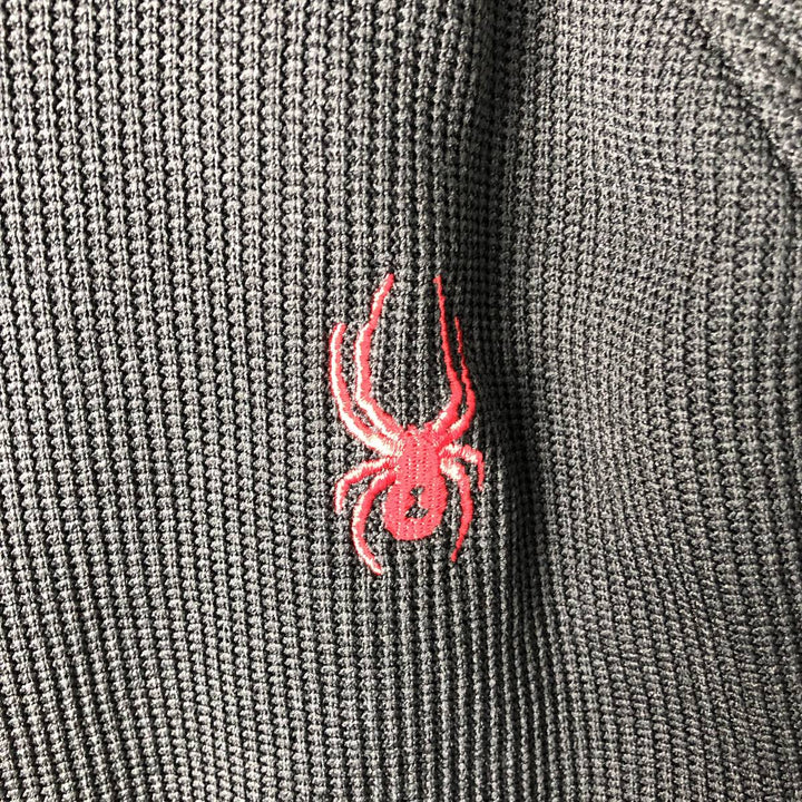 SPYDER Fleece Jacket, Men's Size L polyester black type Vintage Second Hand