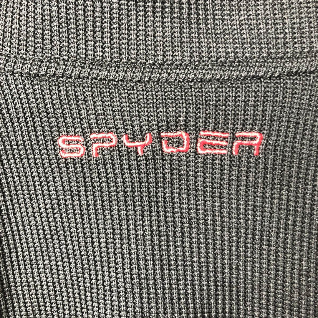 SPYDER Fleece Jacket, Men's Size L polyester black type Vintage Second Hand