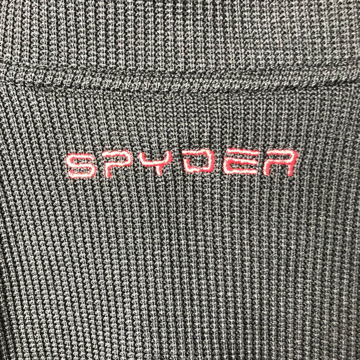 SPYDER Fleece Jacket, Men's Size L polyester black type Vintage Second Hand