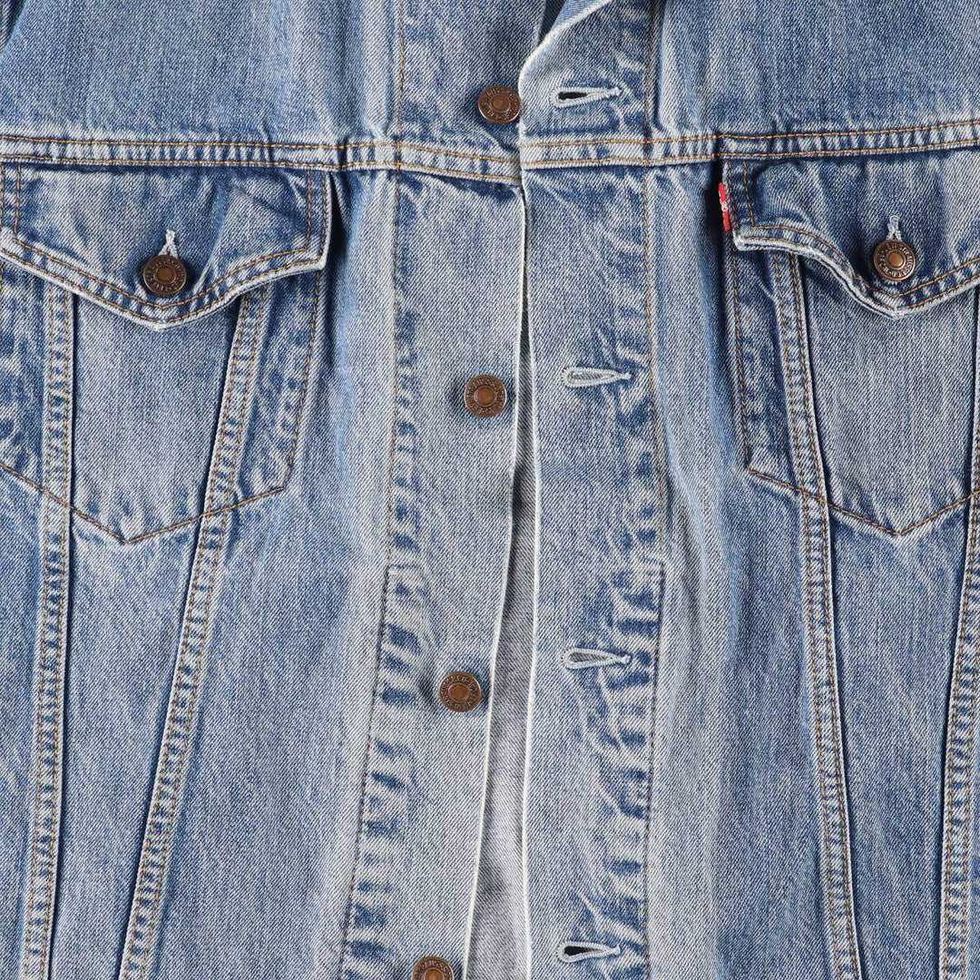 Levi's 70550-0414 Euro Model Denim Jacket, Men's Size XL cotton blue type Vintage Second Hand
