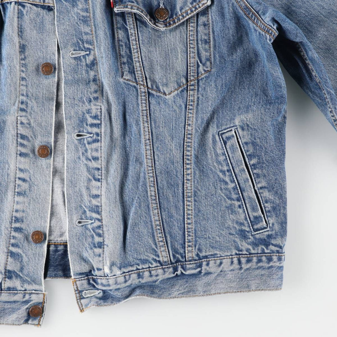 Levi's 70550-0414 Euro Model Denim Jacket, Men's Size XL cotton blue type Vintage Second Hand