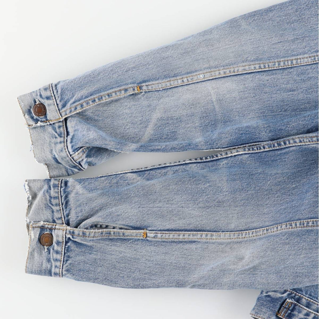 Levi's 70550-0414 Euro Model Denim Jacket, Men's Size XL cotton blue type Vintage Second Hand