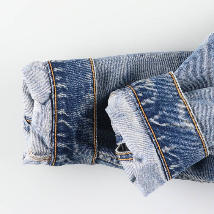 Levi's 70550-0414 Euro Model Denim Jacket, Men's Size XL cotton blue type Vintage Second Hand