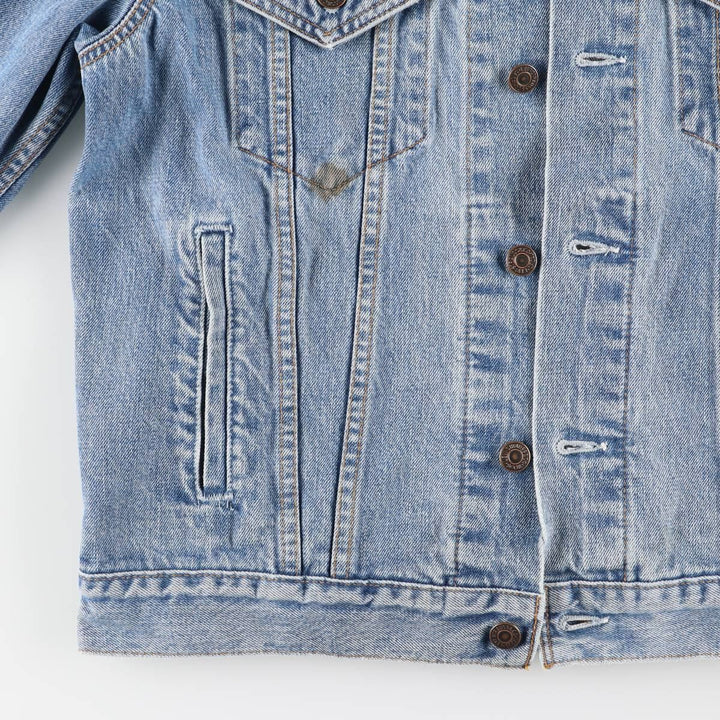 90'S Levi's 70503-0414 Denim Jacket, Men's Size Medium, Vintage cotton blue type Vintage Second Hand