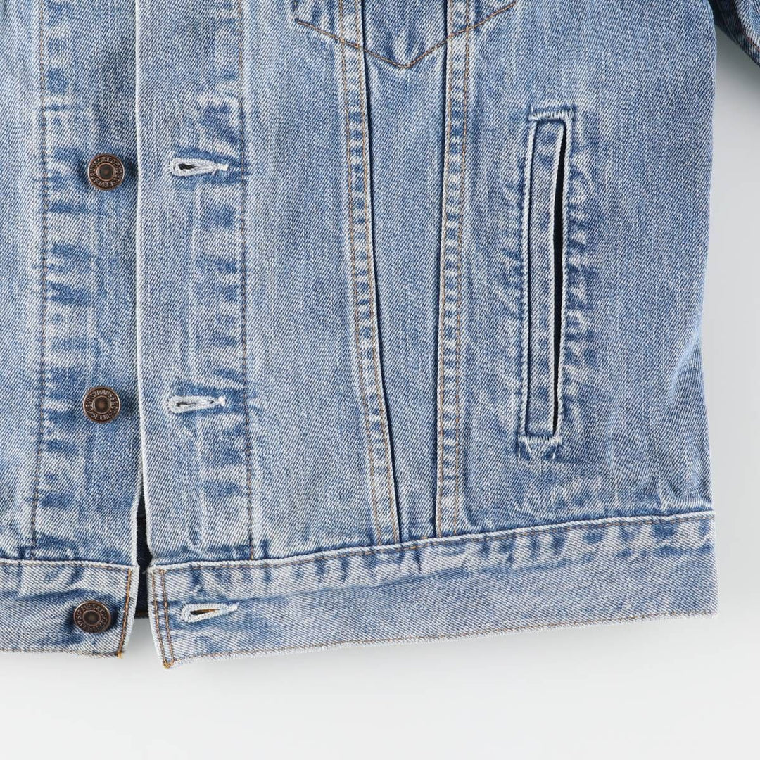 90'S Levi's 70503-0414 Denim Jacket, Men's Size Medium, Vintage cotton blue type Vintage Second Hand