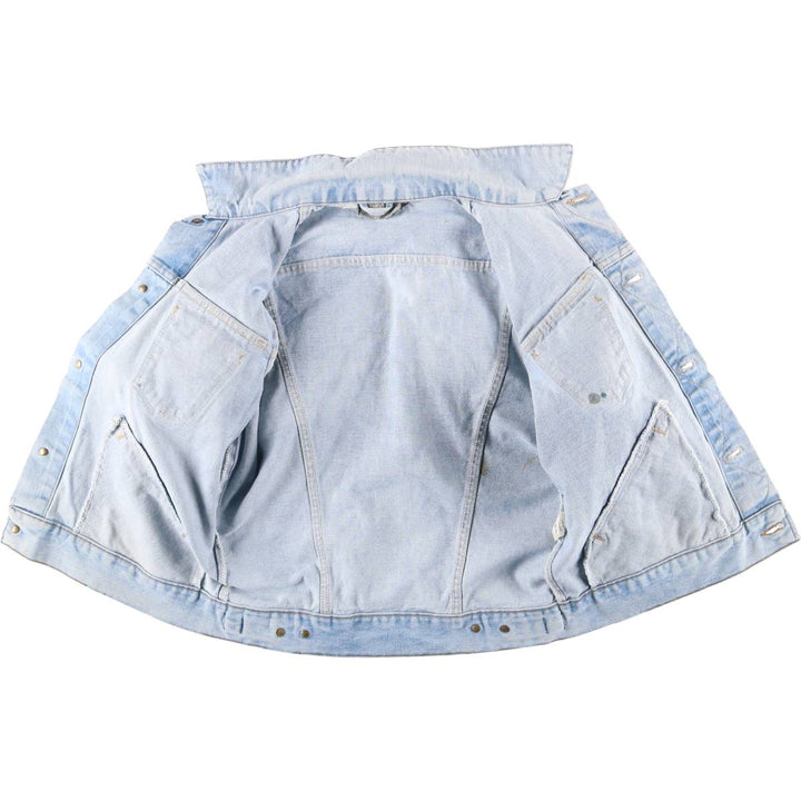 Vintage Wrangler denim jacket, size M, men's cotton blue type Vintage Second Hand