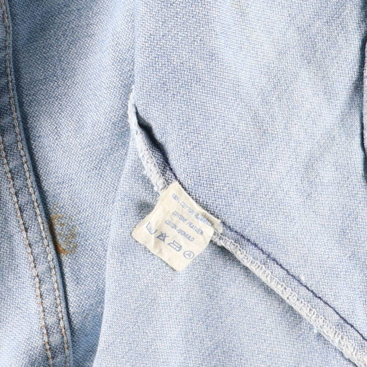 Vintage Wrangler denim jacket, size M, men's cotton blue type Vintage Second Hand