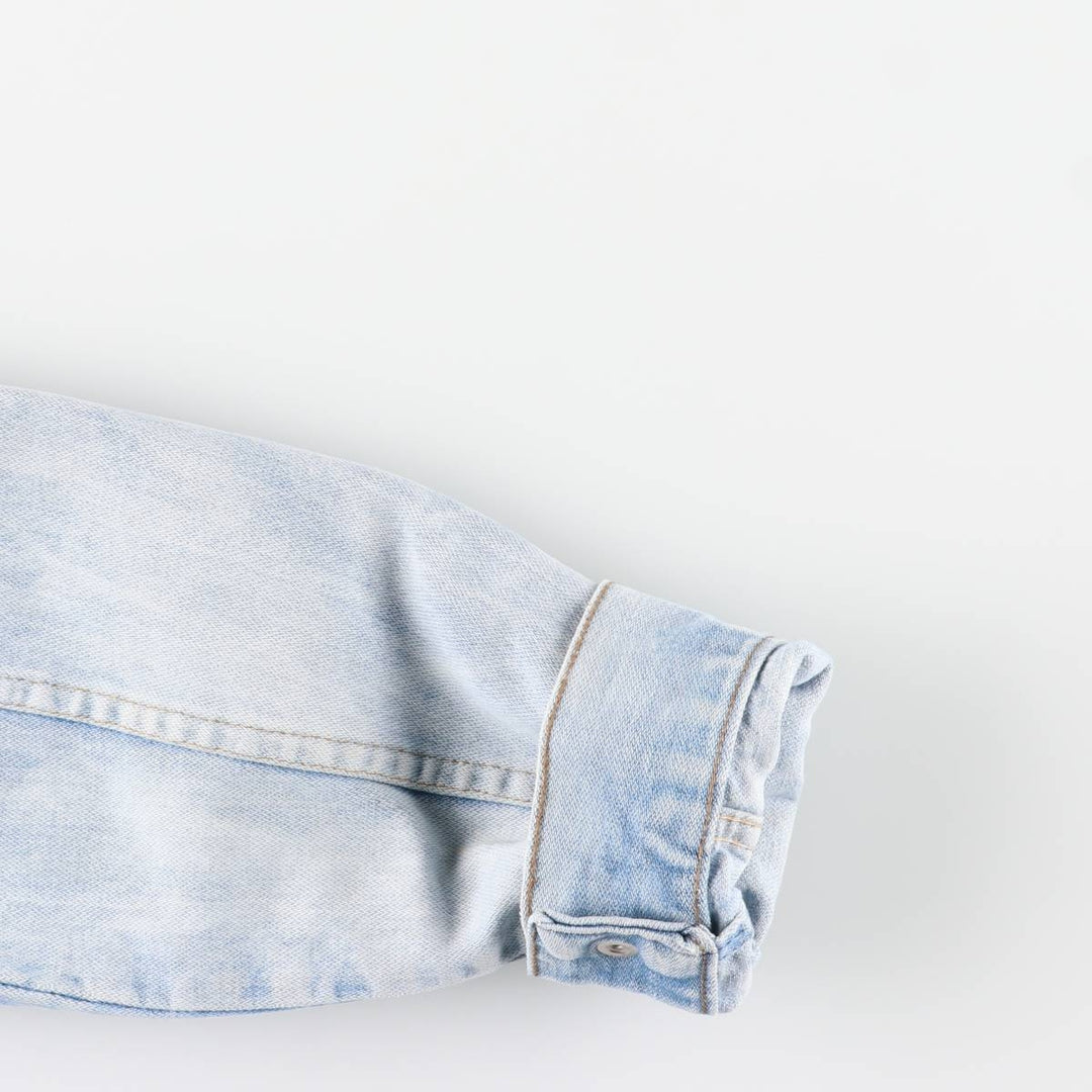 Vintage Wrangler denim jacket, size M, men's cotton blue type Vintage Second Hand