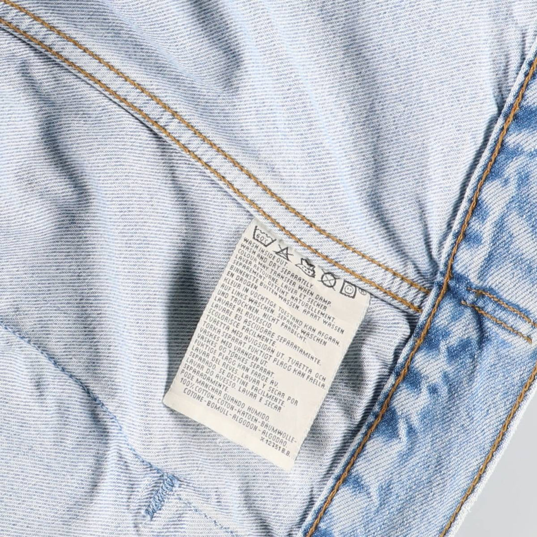 90'S Levi's 70503-0283 Denim Jacket, Men's Medium, Vintage cotton blue type Vintage Second Hand
