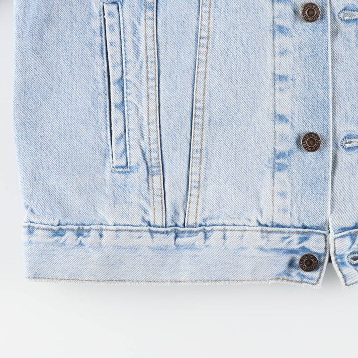 90'S Levi's 70503-0283 Denim Jacket, Men's Medium, Vintage cotton blue type Vintage Second Hand