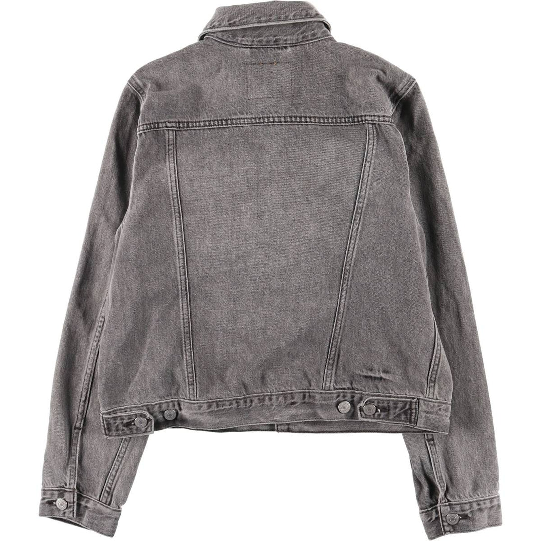 Levi's PREMIUM Yarn-Dyed Black Denim Jacket, Men's Size L cotton black type Vintage Second Hand