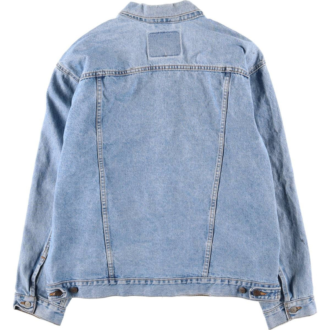 90'S Levi's 70507-0383 Denim Jacket, Made in USA, Men's Size XL, Vintage cotton blue type Vintage Second Hand