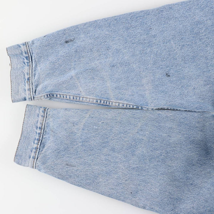 90'S Levi's 70507-0383 Denim Jacket, Made in USA, Men's Size XL, Vintage cotton blue type Vintage Second Hand