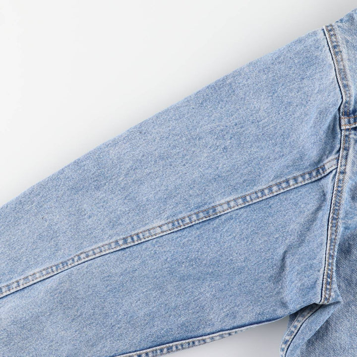 90'S Levi's 70507-0383 Denim Jacket, Made in USA, Men's Size XL, Vintage cotton blue type Vintage Second Hand