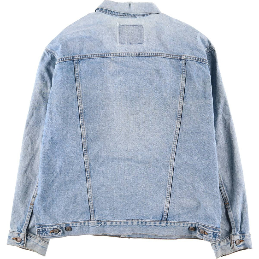90'S Levi's 70507-0389 denim jacket, denim jacket, made in USA, men's XL size, vintage cotton blue type Vintage Second Hand