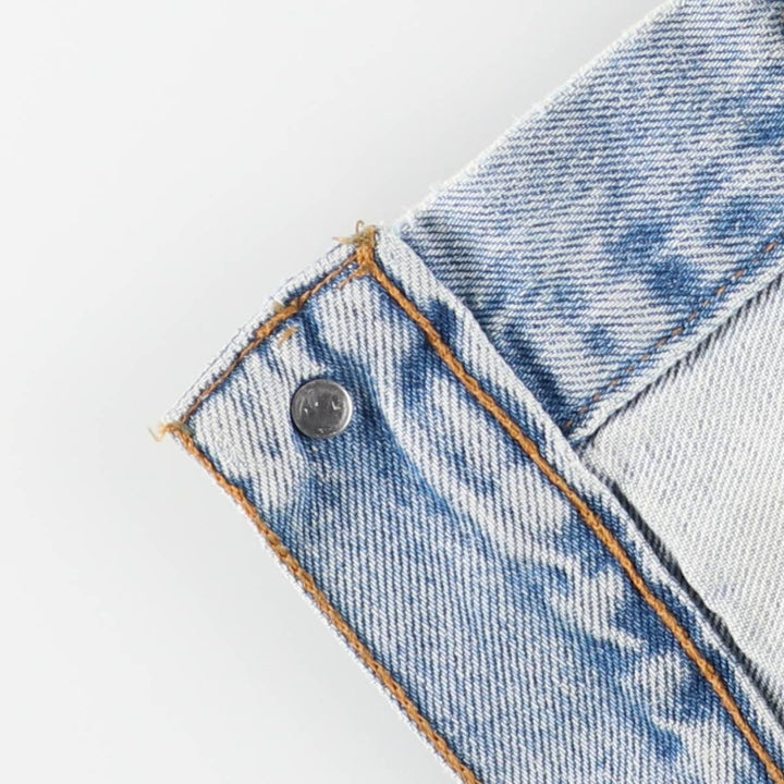 90'S Levi's 70507-0389 denim jacket, denim jacket, made in USA, men's XL size, vintage cotton blue type Vintage Second Hand