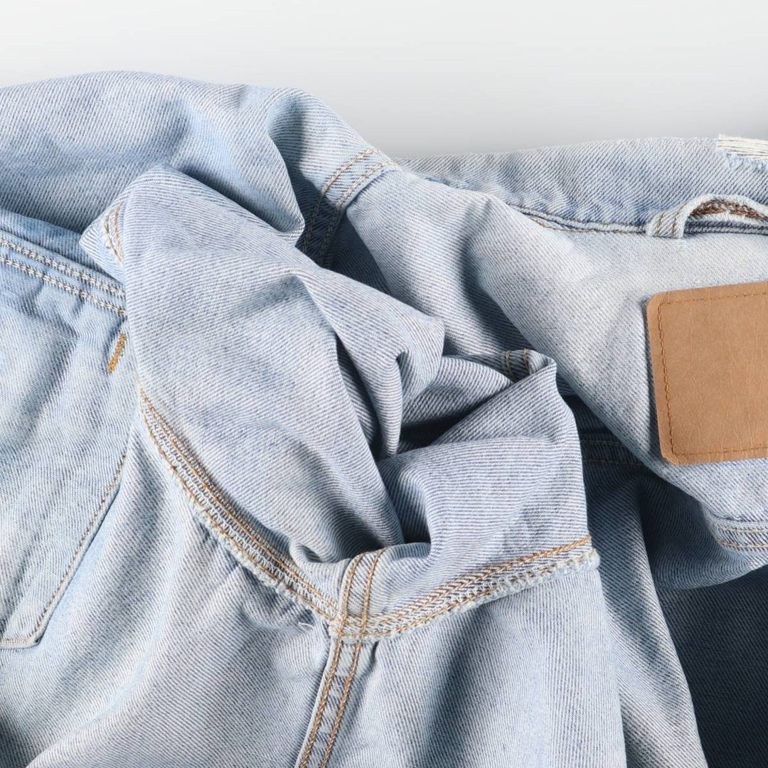 90'S Levi's 70507-0389 denim jacket, denim jacket, made in USA, men's XL size, vintage cotton blue type Vintage Second Hand